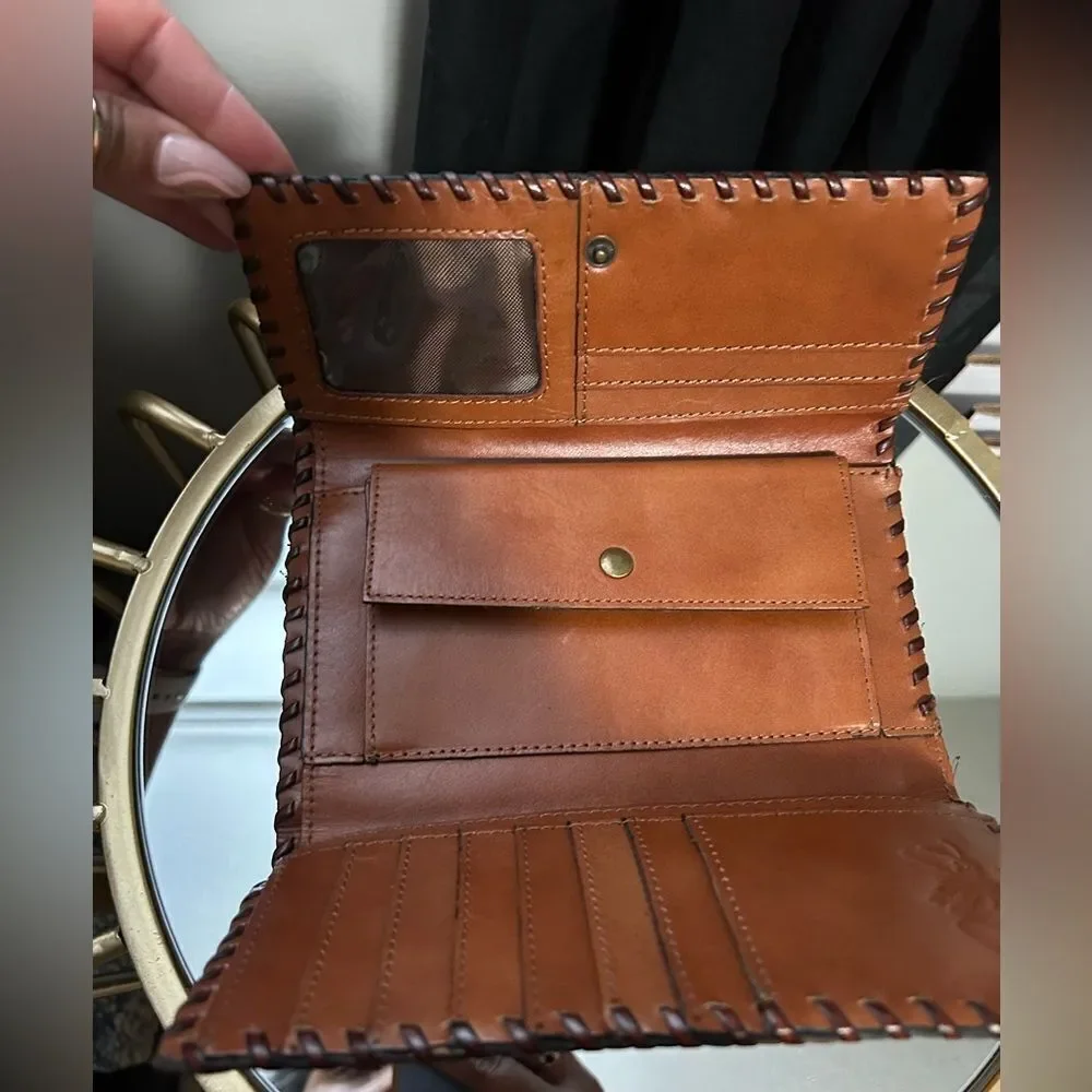 Patricia Nash Terresa Patchwork Leather Wallet